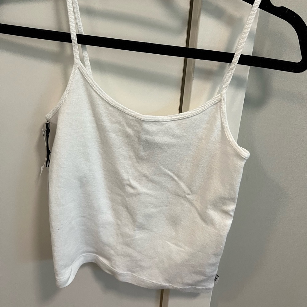 Aritzia white Anchor tank